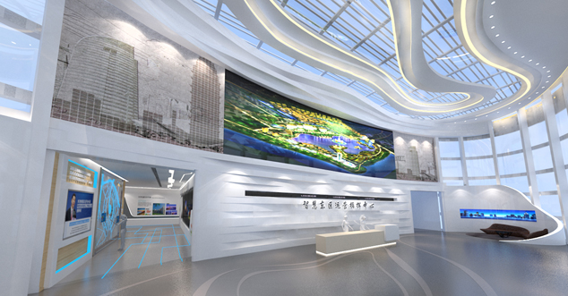 鄭州東區(qū)智慧數(shù)字城市展廳設(shè)計